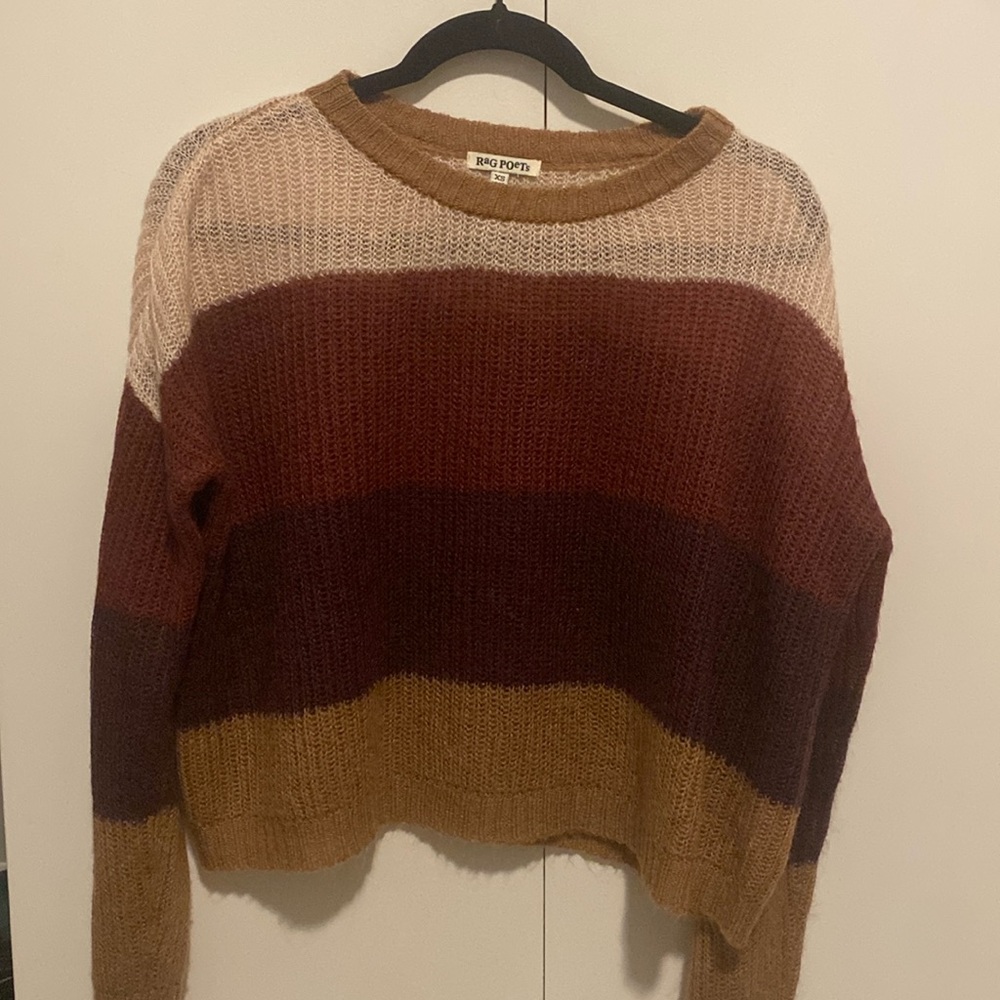 Rag Poets Striped Sweater